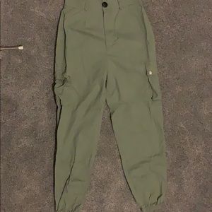 High waisted jogger trouser